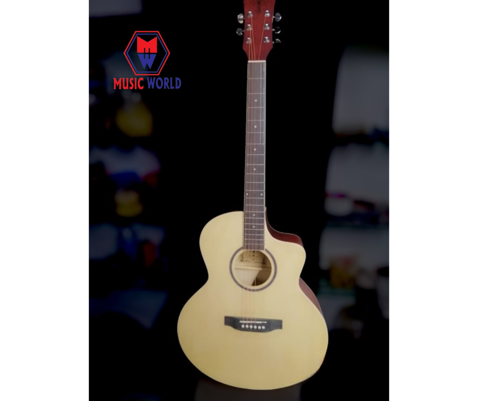 Takla Acoustic Guitar M390 - Natural - Image 3