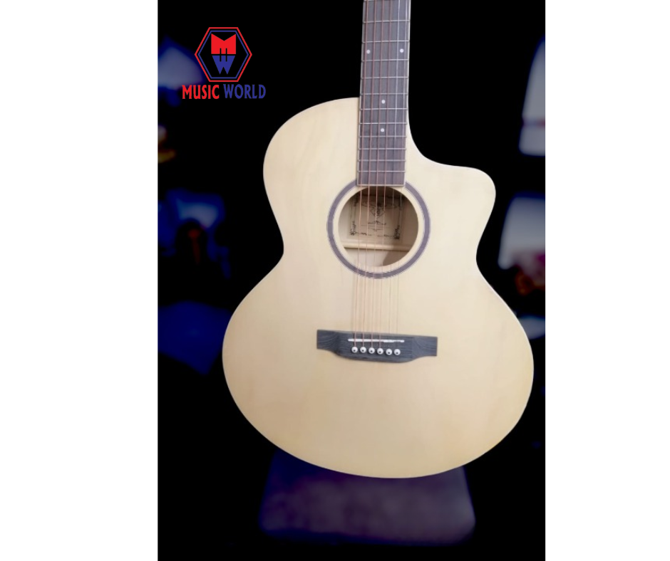 Takla Acoustic Guitar M390 - Natural - Image 2